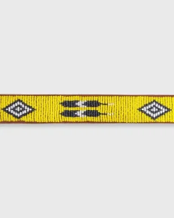 1.25" African Beaded Belt^Sid Mashburn Store