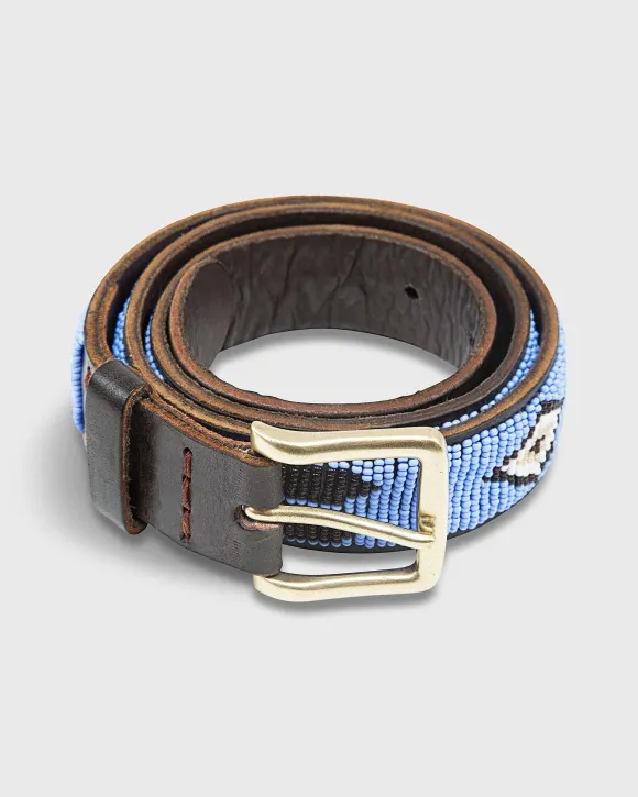 1.25" African Beaded Belt^Sid Mashburn New