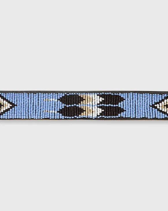 1.25" African Beaded Belt^Sid Mashburn New