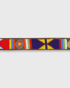 1" African Fully Beaded Belt^Sid Mashburn Discount