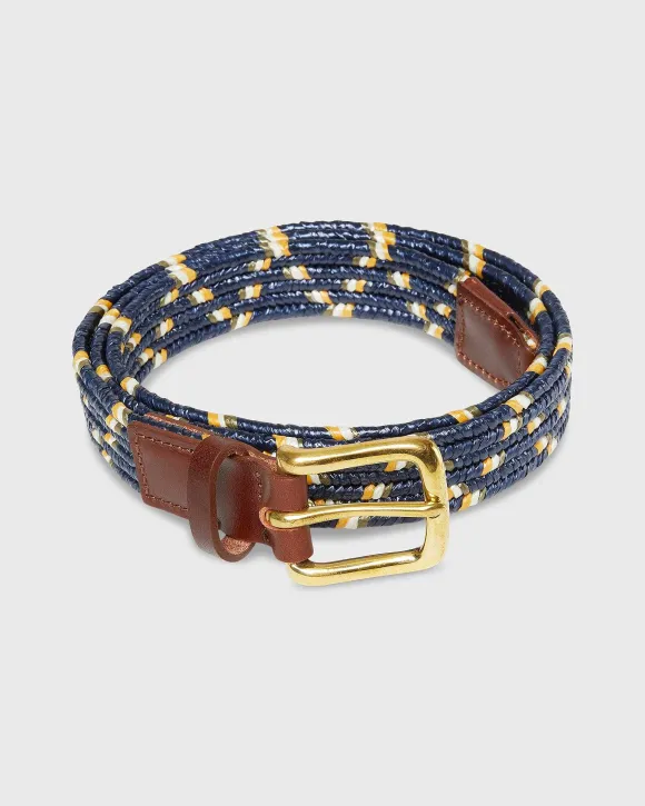 1" Raffia Belt^Sid Mashburn Fashion