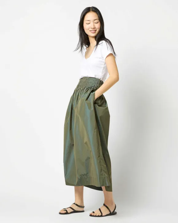 Adah Pintuck Skirt^Ann Mashburn Cheap