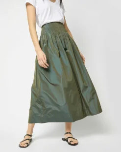 Adah Pintuck Skirt^Ann Mashburn Cheap