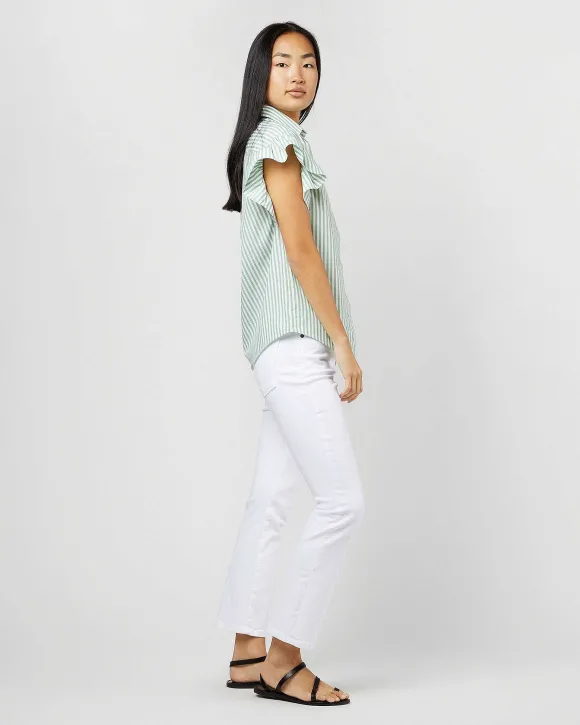 Amelie Ruffle Shirt^Ann Mashburn Sale