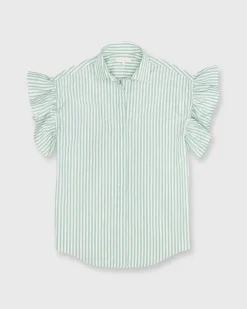 Amelie Ruffle Shirt^Ann Mashburn Sale