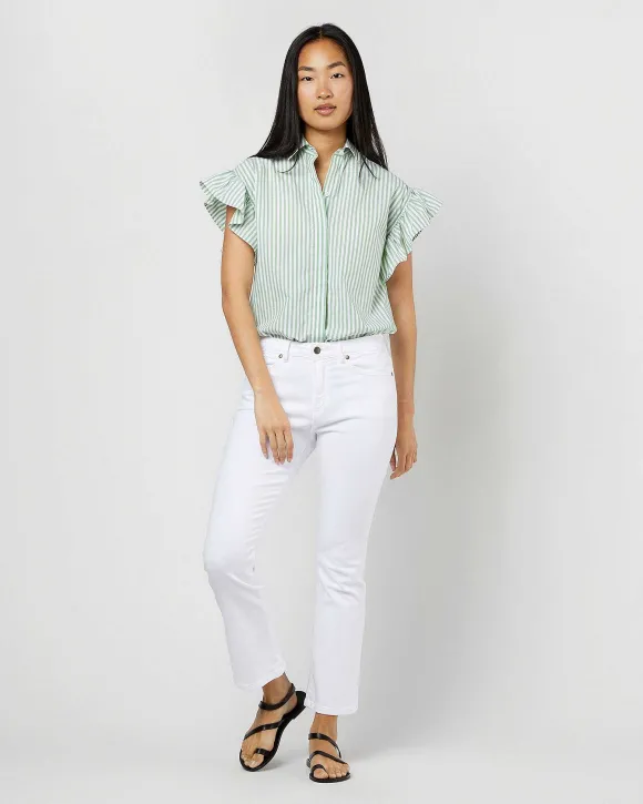 Amelie Ruffle Shirt^Ann Mashburn Sale