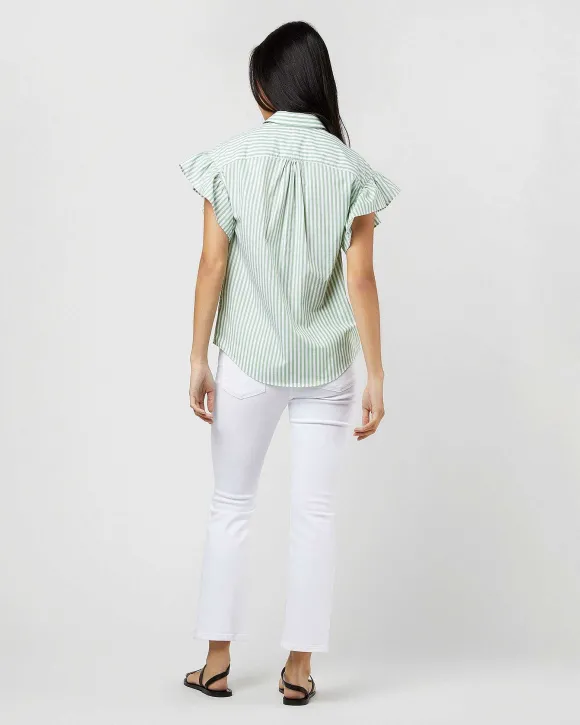 Amelie Ruffle Shirt^Ann Mashburn Sale