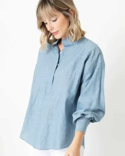 Anaya Popover Shirt^Ann Mashburn Fashion