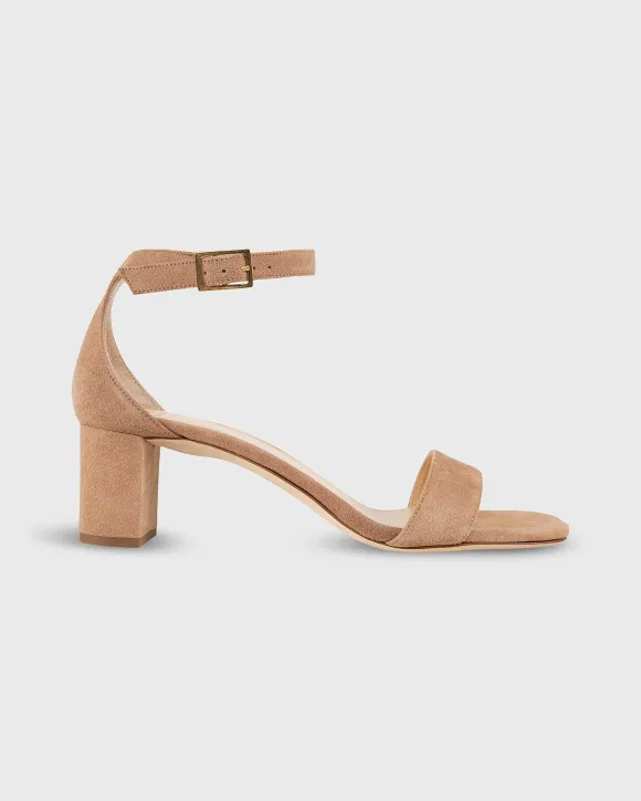 Ankle-Wrap Block Heel^Ann Mashburn Online