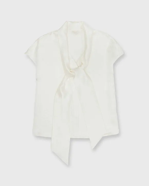 Atelier Tie-Neck Blouse^Ann Mashburn Flash Sale
