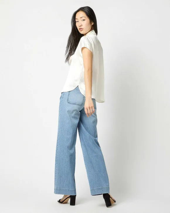 Atelier Tie-Neck Blouse^Ann Mashburn Flash Sale