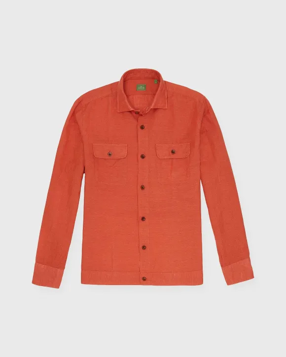 Band-Hem Work Shirt^Sid Mashburn New