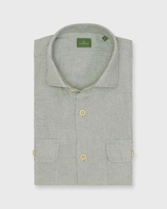 Band-Hem Work Shirt^Sid Mashburn Discount