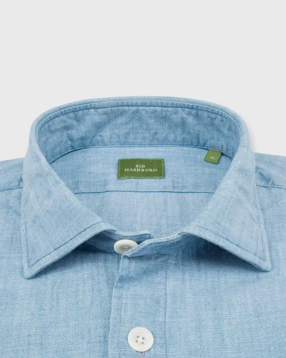 Band-Hem Work Shirt^Sid Mashburn Hot