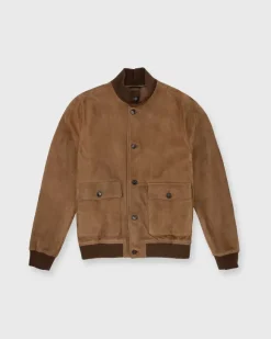 Button-Front Bomber Jacket^Sid Mashburn Cheap