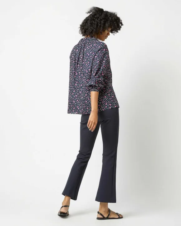 Button-Front Kamille Blouse^Ann Mashburn Store