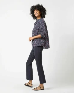 Button-Front Kamille Blouse^Ann Mashburn Store
