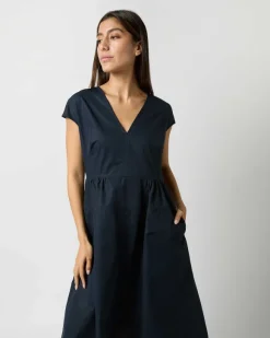 Cap-Sleeve Dress^Aspesi Store