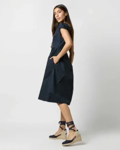 Cap-Sleeve Dress^Aspesi Store