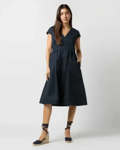 Cap-Sleeve Dress^Aspesi Store