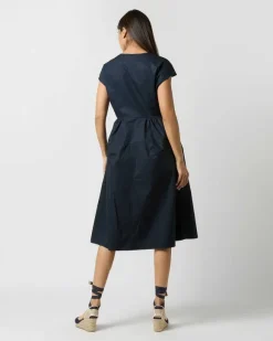 Cap-Sleeve Dress^Aspesi Store