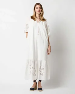 Carmen Ruffle Dress^Ann Mashburn Store