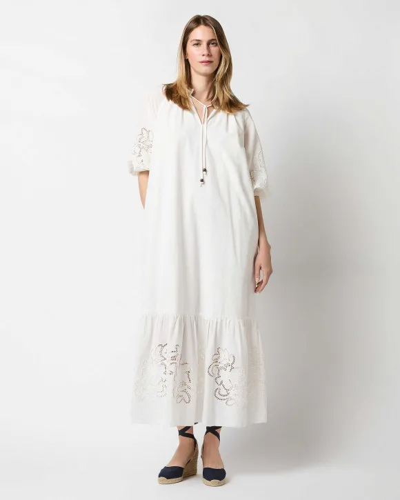 Carmen Ruffle Dress^Ann Mashburn Store