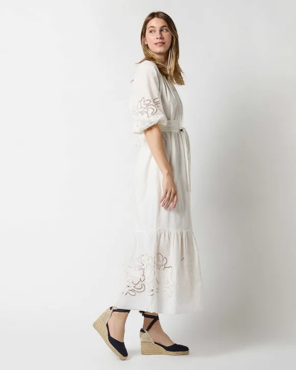 Carmen Ruffle Dress^Ann Mashburn Store