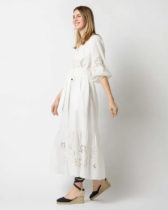 Carmen Ruffle Dress^Ann Mashburn Store