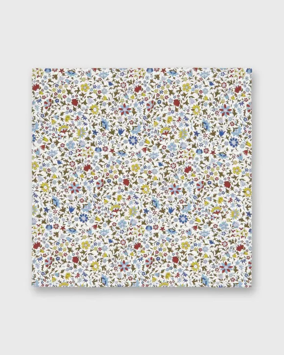 Cotton Print Pocket Square^Sid Mashburn Outlet