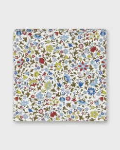 Cotton Print Pocket Square^Sid Mashburn Outlet