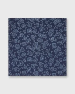 Cotton Print Pocket Square^Sid Mashburn Flash Sale