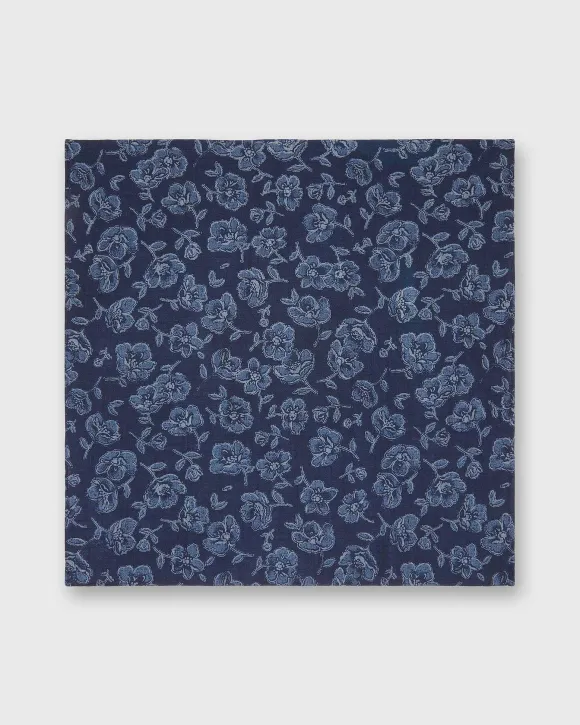 Cotton Print Pocket Square^Sid Mashburn Flash Sale