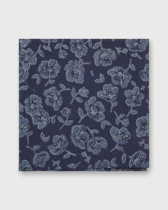 Cotton Print Pocket Square^Sid Mashburn Flash Sale
