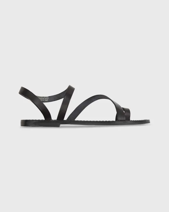 Diagonal Strap Sandal^Ann Mashburn Online