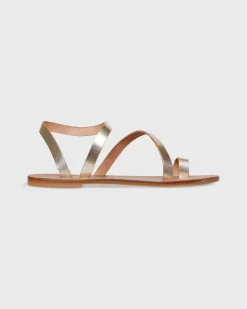 Diagonal Strap Sandal^Ann Mashburn Clearance