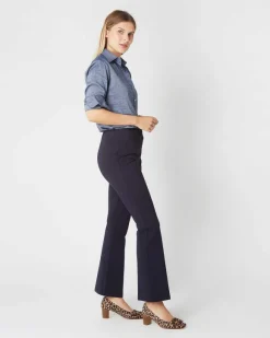Faye Flare Cropped Pant^Ann Mashburn Sale