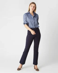 Faye Flare Cropped Pant^Ann Mashburn Sale