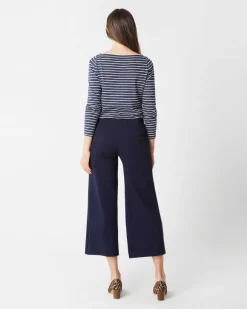 Faye Wide-Leg Cropped Pant^Ann Mashburn Best Sale