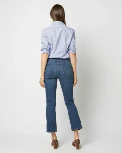 Flare Cropped 5-Pocket Jean^Ann Mashburn Store