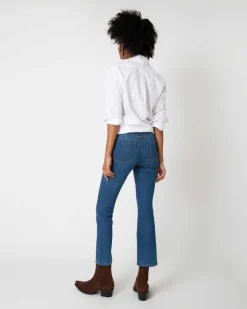 Flare Cropped 5-Pocket Jean^Ann Mashburn Discount