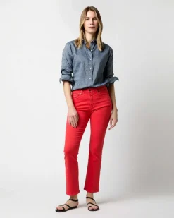 Flare Cropped 5-Pocket Jean^Ann Mashburn Best