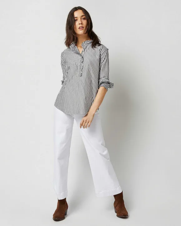 Frill Shirt^Ann Mashburn Hot