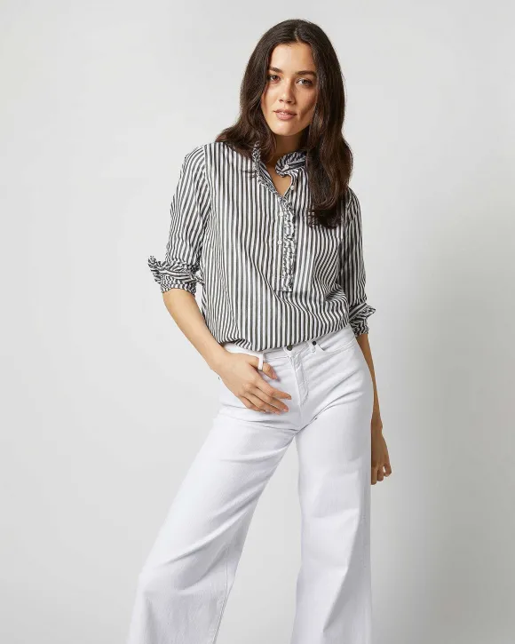 Frill Shirt^Ann Mashburn Hot