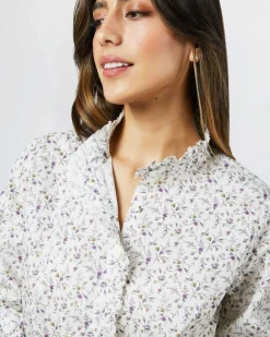 Frill Shirt^Ann Mashburn Hot