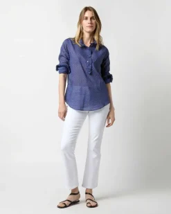 Frill Shirt^Ann Mashburn Store