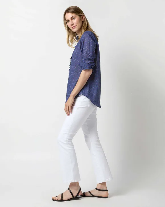 Frill Shirt^Ann Mashburn Store