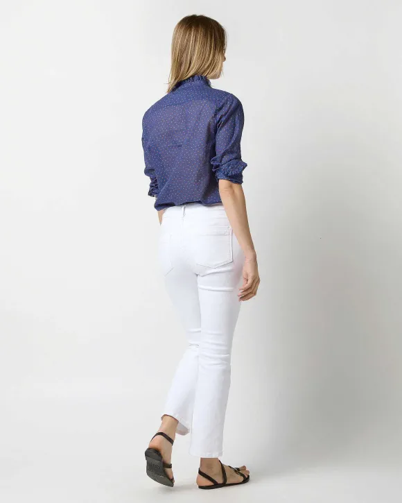 Frill Shirt^Ann Mashburn Store