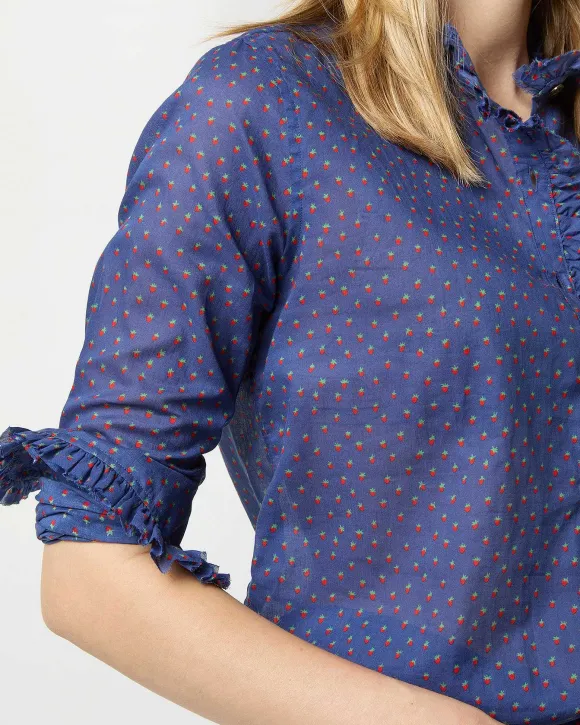 Frill Shirt^Ann Mashburn Store