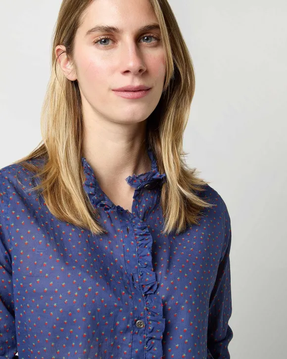 Frill Shirt^Ann Mashburn Store